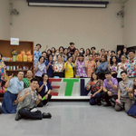 งานสงกรานต์ ศท. พิธีสรงน้ำพระ รดน้ำขอพรผู้ใหญ่ ... Image 1
